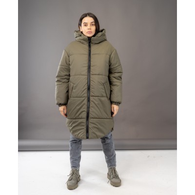 Жіноче зимове пальто 21.1369 хакі